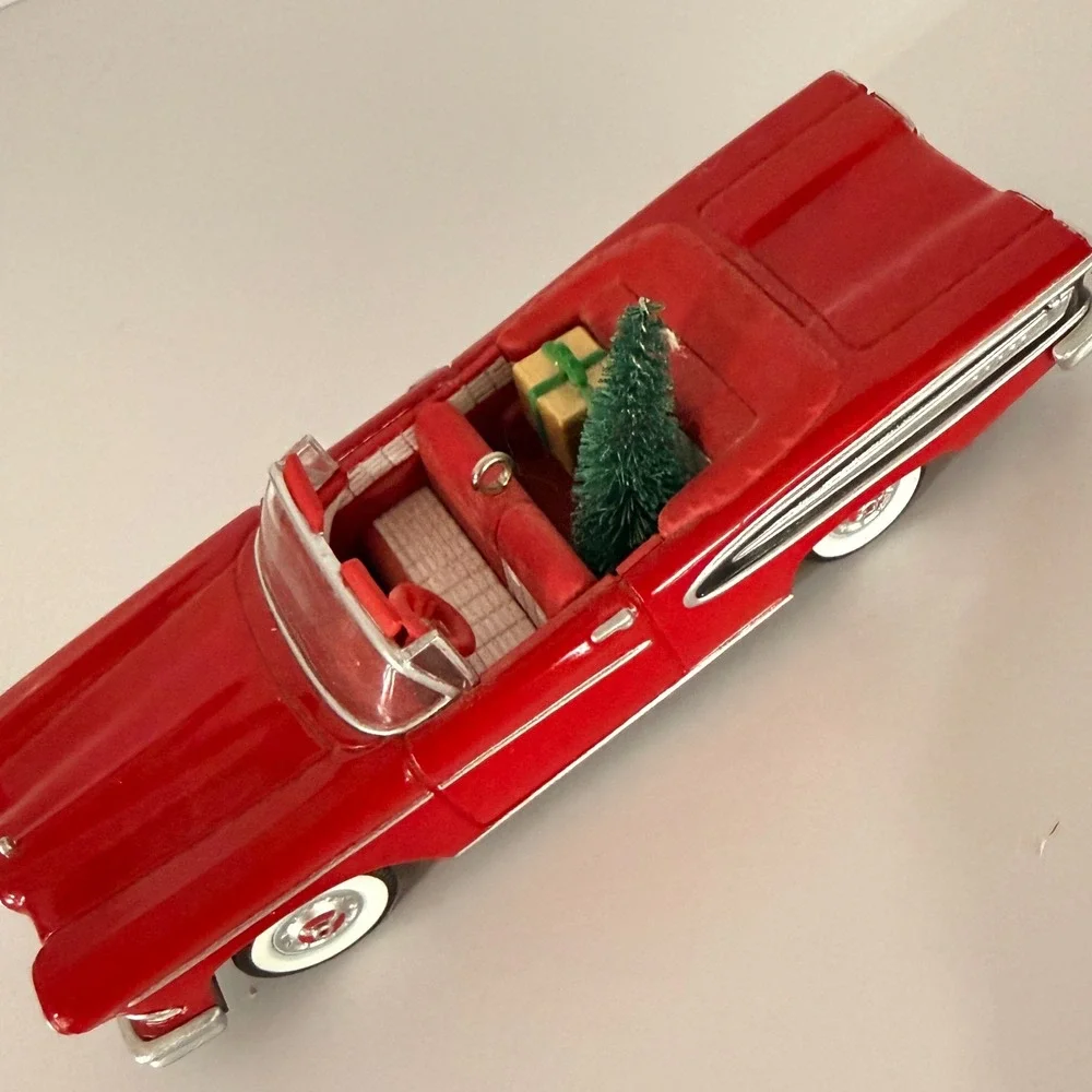 Hallmark 1995 Keepsake 1958 Ford Edsel Citation Convertible Ornament Red QXC4113